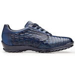 Belvedere Germano Caiman Crocodile Shoes Antique Ocean