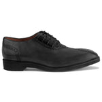 Belvedere Grant Caiman & Calfskin Oxfords Charcoal Black