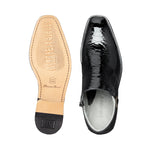 Belvedere Gregg Ostrich Ankle Boots Black