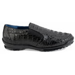 Belvedere Jasper Caiman Hornback Shoes Black