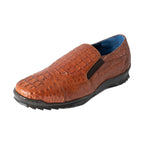Belvedere Jasper Caiman Hornback Shoes Brandy