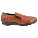 Belvedere Jasper Caiman Hornback Shoes Brandy