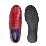 Belvedere Jasper Caiman Hornback Shoes Red