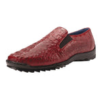 Belvedere Jasper Caiman Hornback Shoes Red
