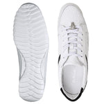 Belvedere Joel Crocodile & Calf Sneakers White