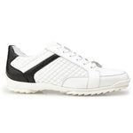 Belvedere Joel Crocodile & Calf Sneakers White