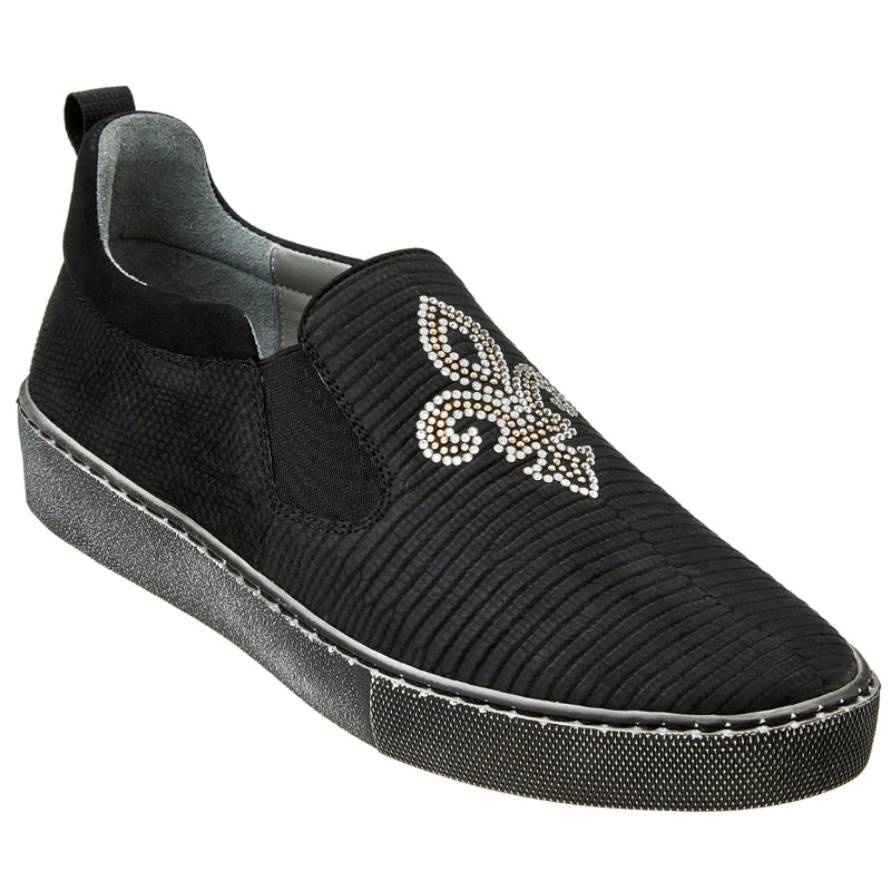 Belvedere Kane Lizard Sneakers Black