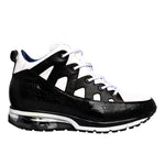 Belvedere Kevin Ostrich Leg & Calf High Top Sneakers Black / White