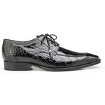 Belvedere Lorenzo Alligator Shoes Black