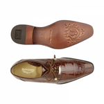 Belvedere Lorenzo Alligator Shoes Peanut