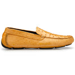 Belvedere Luis Ostrich Shoes Buttercup