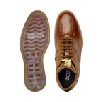 Belvedere Lupo Ostrich / Calfskin Sneakers Honey
