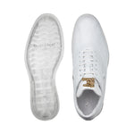 Belvedere Lupo Ostrich / Calfskin Sneakers White