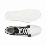Belvedere Magic II Crocodile High Top Sneakers White/Black