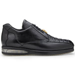 Belvedere Marcus Hornback Crocodile / Calfskin Sneakers Black