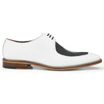 Belvedere Mario Stingray & Calf Shoes Black / White