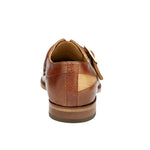 Belvedere Marte Genuine Ostrich Shoes Antique Camel / Antique Bone