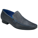 Belvedere Matteo Genuine Shark Loafers Blue Steel