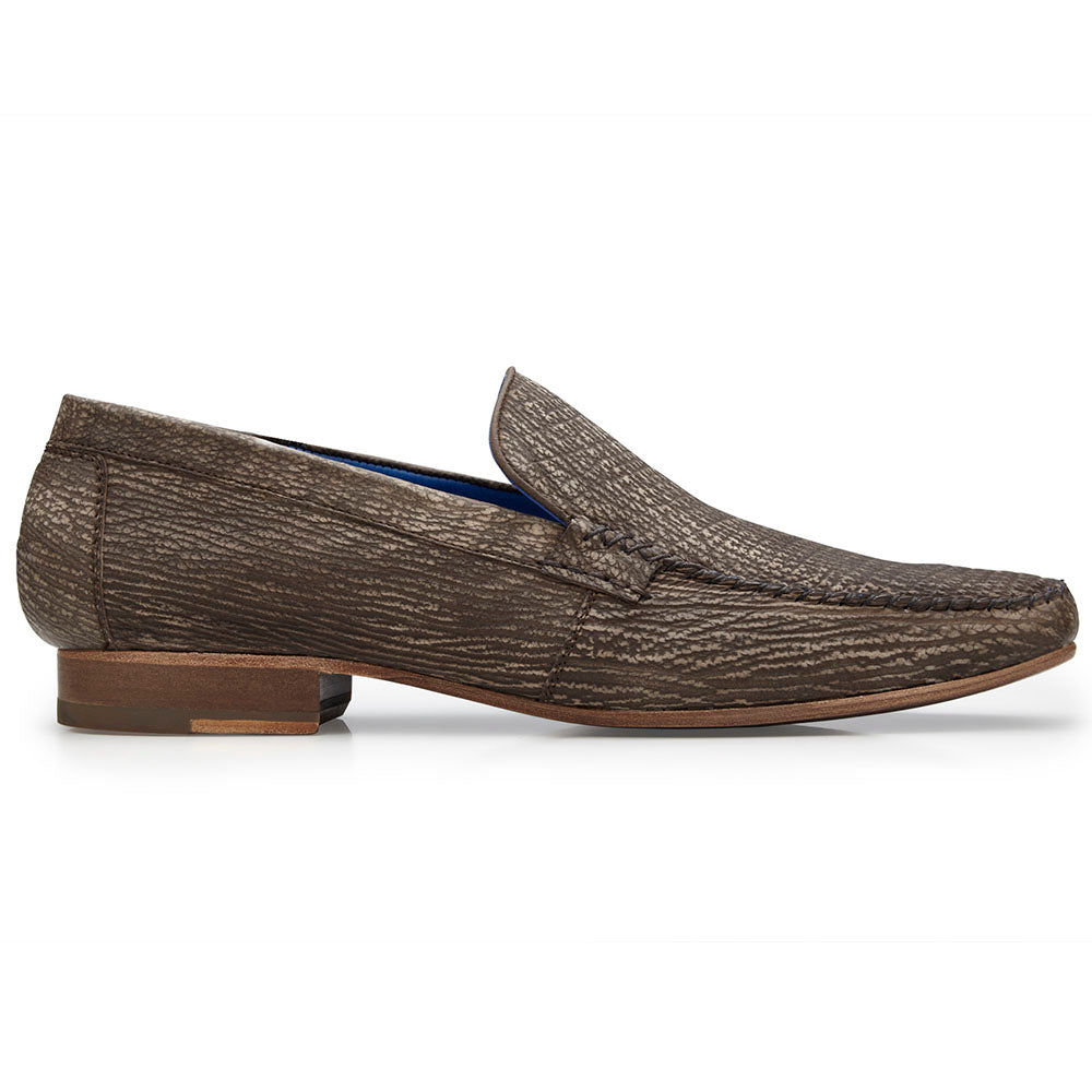 Belvedere Matteo Genuine Shark Loafers Brown