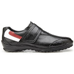 Belvedere Mikele Crocodile & Calf Sneakers Black