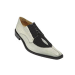 Belvedere Milan Eel & Stingray Shoes Smoke/Black