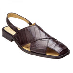 Belvedere Monza Eel Sandals Brown
