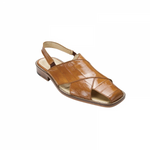 Belvedere Monza Eel Sandals Camel