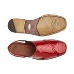 Belvedere Monza Eel Sandals Red