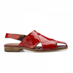 Belvedere Monza Eel Sandals Red