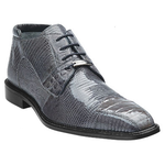 Belvedere Napoli Crocodile & Lizard Boots Gray