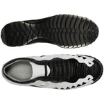Belvedere Olaf Caiman Crocodile and Lizard Sneakers Black / White