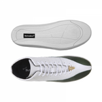 Belvedere Oratio Lizard & Calfskin Sneakers Olive / White