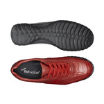 Belvedere Orfeo Caiman & Calf Sneakers Red