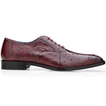 Belvedere Orlando Genuine Ostrich Shoes Antique Dark Burgundy