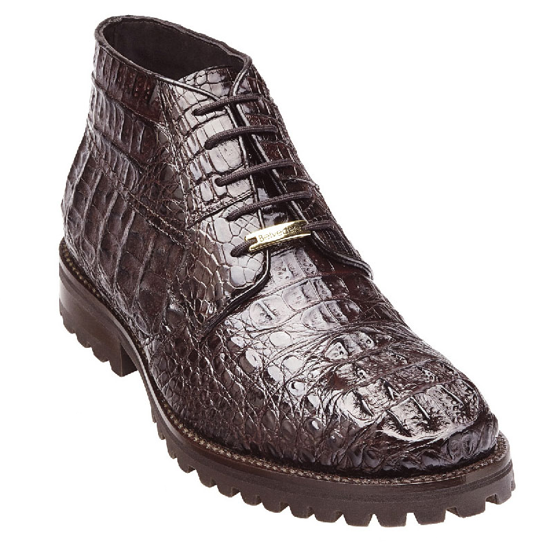 Belvedere Orso Hornback Chukka Boots Brown