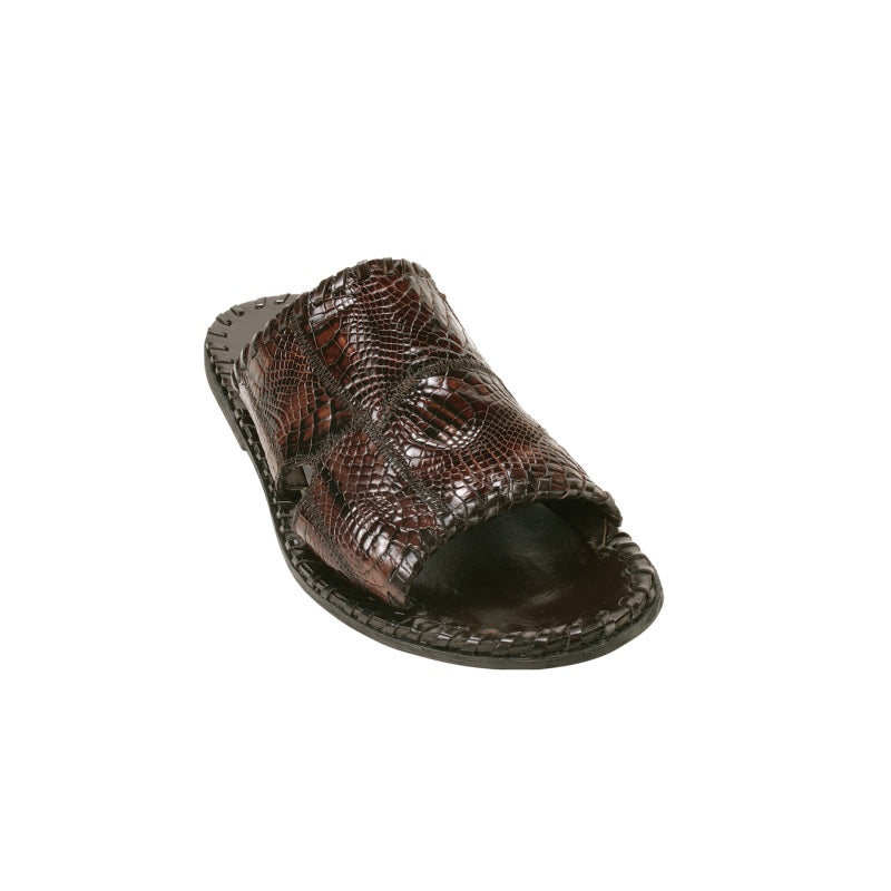 Belvedere Palma Patchwork Sandals Brown