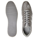 Belvedere Parker Leather Sneaker Gray