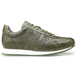 Belvedere Parker Leather Sneaker Olive