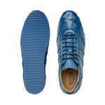 Belvedere Parker Ostrich Leg / Calfskin Sneakers Royal Blue