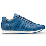 Belvedere Parker Ostrich Leg / Calfskin Sneakers Royal Blue