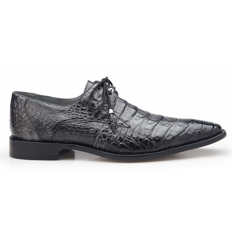 Belvedere Rome Crocodile Shoes Antique Gray
