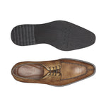 Belvedere Samuel Ostrich & Calf Dress Shoes Antique Almond