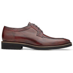 Belvedere Samuel Ostrich & Calf Dress Shoes Antique Wine Safari