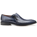 Belvedere Savana Ostrich & Calf Loafers Antique Navy