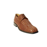 Belvedere Coppola Caiman Lace Up Shoes Brandy
