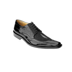 Belvedere Milan Eel/Stringray Shoes Black