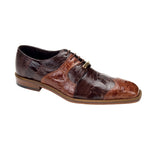 Belvedere Moscato Crocodile/Ostrich Shoes Brandy