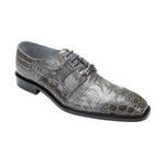 Belvedere Moscato Crocodile/Ostrich Shoes Gray
