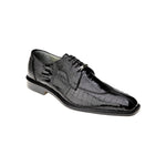 Belvedere Siena Ostrich Lace Up Shoes Black (1463)