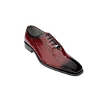 Belvedere Stella Eel Lace Up Shoes Antique Scarlet Red